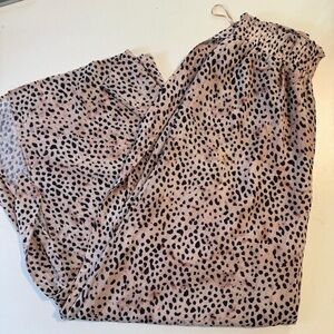 Petal and Pup Leopard Print Float Pants size Medium